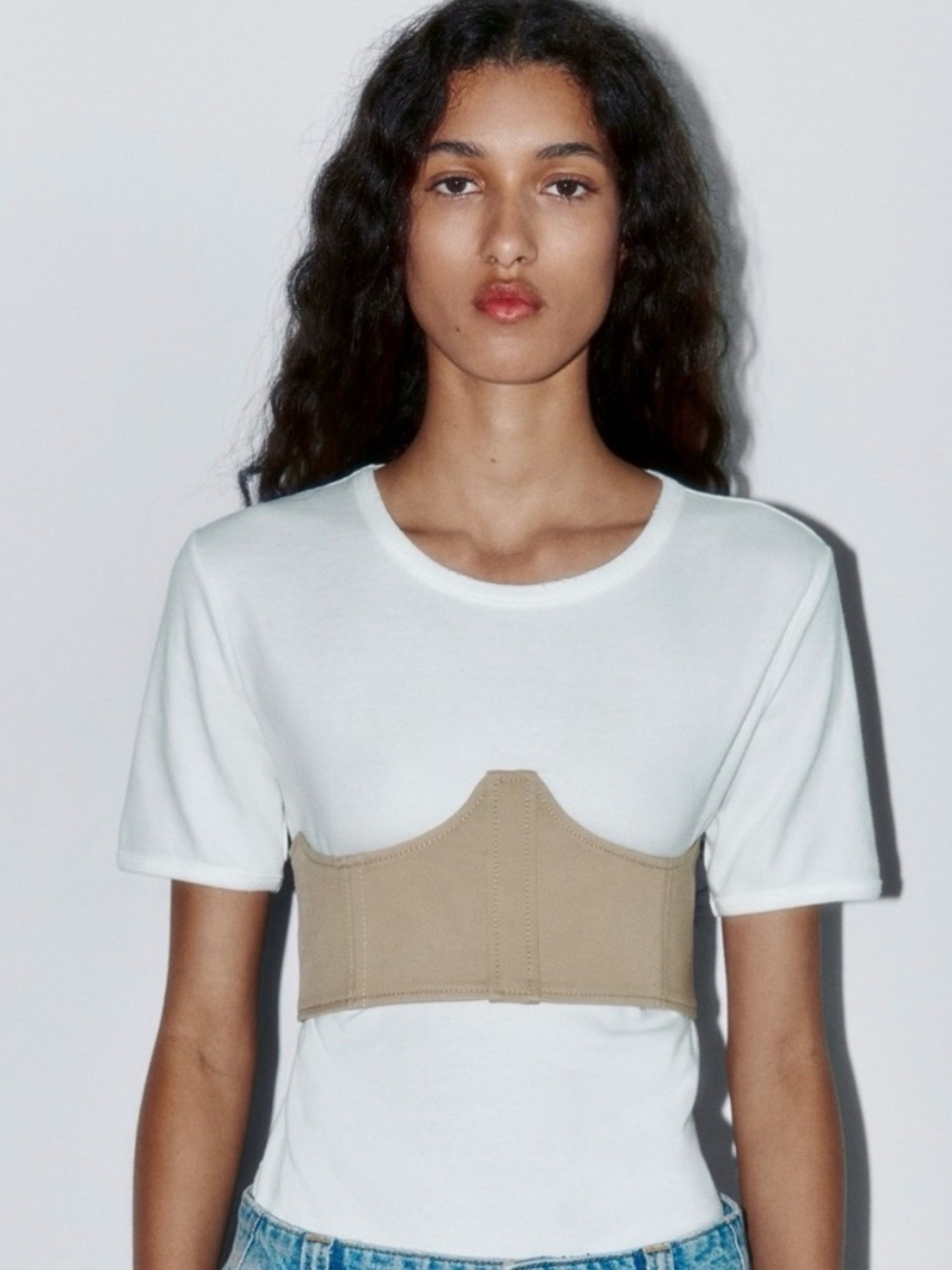 Tan Corset Belt